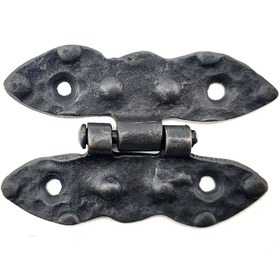 Resim Skygo Antika Tarz Dekoratif Pirinç Bodur Menteşe - 75x50 mm, Oksit 