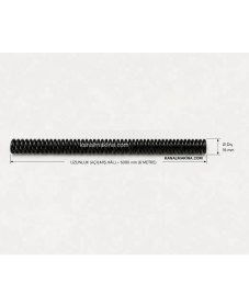 Resim Kanal Makina Kanal Açma Makinesi Için 6 Metre 16 mm Yay 