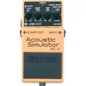 Resim Boss AC-3 Acoustic Simulator Compact Pedal 