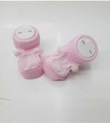 Resim Bumbo Köpek Aksesuarlı Bebek Çorap 