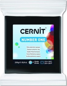 Resim Number One Polimer Kil 250 Gr. 100 Black Belirtilmemiş 