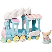 Resim Sylvanian Families Uçan Bulutlu Gökkuşağı Treni 