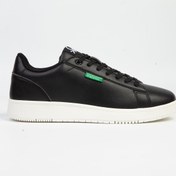 Resim Benetton ® | BNI-10064 Siyah Beyaz-İTHAL Erkek Spor Ayakkabı 