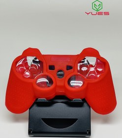 Resim Yues PS3 Joystick Silikon Kılıf Dualshock Koruyucu Kılıf Kırmızı 