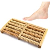 Resim Doğal Ahşap Ayak Masaj Aleti 