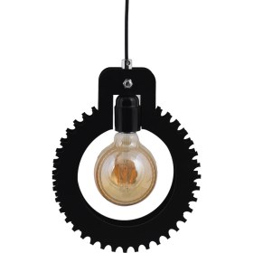 Resim Vedemo Entrio Tekli Lüks Çark Dişli Tavan Avizesi 