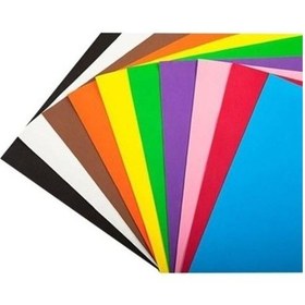 Resim Fon Kartonu 10 Renk Karışık 50X70 Rulo Fk-03 