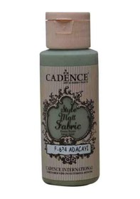 Resim Cadence Style Matt Fabric Kumaş Boyası F-624 Adaçayı 