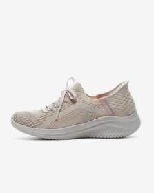 Resim Skechers Ultra Flex 3.0-brilliant Path - Slip-ins Kadın Bej Spor Ayakkabı 149710 Nat Bej 