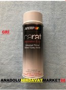 Resim Carat Sprey Tampon Astarı Plastik Metal Ahşap Astarı 400 Ml Gri 