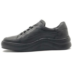 Resim Greyder 59052 Zn Deri Comfort Casual Kadın Ayakkabı Siyah 