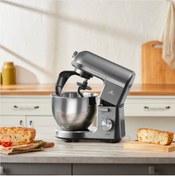 Resim Karaca Chef Pro Çift Kollu 5 lt 6 Hız Kademeli 1500 W Güçlü Motor Hamur Yoğurma & Mutfak Şefi 