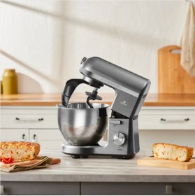 Resim Karaca Chef Pro Çift Kollu 5 lt 6 Hız Kademeli 1500 W Güçlü Motor Hamur Yoğurma & Mutfak Şefi 