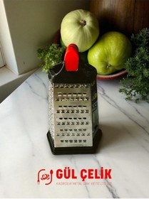 Resim Rende Premium Paslanmaz Çelik El Mutfak Rendesi Çok İşlevli Manuel Rende Diğer 