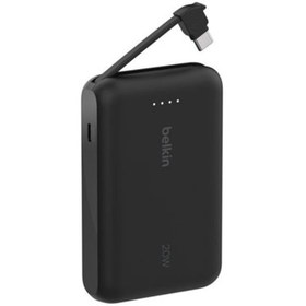 Resim Belkin BoostCharge Powerbank, Entegre Type-C Kablolu 10K PD 20W 