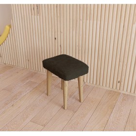 Resim Fahrettin Küçük Montessori Çocuk Taburesi Çocuk Sandalyesi Çocuk Oturağı Ahşap Tabure Puf Oturak 