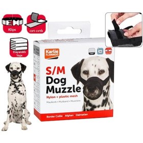 Resim Karlie Flamingo Soft Naylon Köpek Ağızlığı 37 - 65 CM 