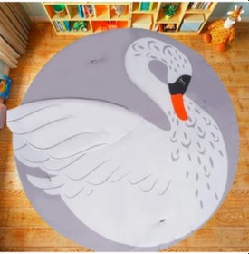 Resim Jusso Bigger Play Mat Oyun Halısı ve Oyun Matı Kuğu 115 115 CM 