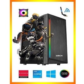 Resim Zeiron RDX02 Intel Core i5 4570 8 GB RAM 128 GB SSD 500 GB HDD RX 550 4 GB FreeDOS Masaüstü Oyun Bilgisayarı 