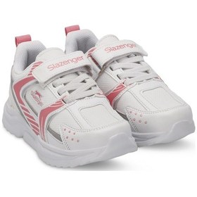 Resim Slazenger KENDALL Çocuk Cırt Cırtlı Beyaz / Pembe Günlük Spor Ayakkabısı 