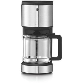 Resim WMF Stelio Aroma Cam Karaf Filtre Kahve Makinesi 10 Fincan Kapasite Paslanmaz Çelik Malzeme 
