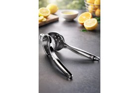 Resim Feyza Design Pratik Metalik Limon Sıkacağı, Sağlıklı ve Hızlı Meyve Sıkımı 
