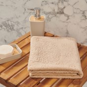 Resim Nuvomon Boho Yüz Havlusu - Vizon - 50x80 cm 