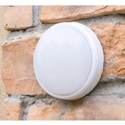 Resim Hepta Collection Ucuz Geldi Banyo Tavan Lambası Artos 20w Yuvarlak Beyaz Balkon Lambası 6400k Beyaz Led Işık Teras Du 