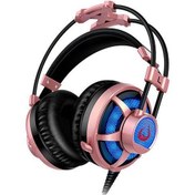 Resim SNOPY RAMPAGE SN-RX7 EAGLE LEDLİ KAHVERENGİ GAMING KULAKLIK 