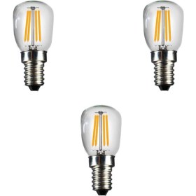 Resim Heka LED Filament Rustik Ampul 2W Gün Işığı - 3 Adet 