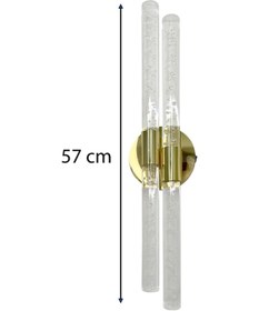 Resim Bh Bubblelight Dubble Şık Ve Zarif Modern Led Duvar Aplik Gold Rgb Elektrikli Kumandalı Gold 