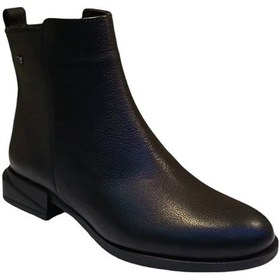 Resim Castle Black 27492-1 Kadın Hakiki Deri Bot Siyah 