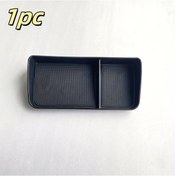 Resim Dashanshop Siyah 1 Adet Dayanıklı Plastik Araç Torpido Tepsisi Kaydırmaz Tabanlı Anahtar Bozukluk Cep Telefonu Makyaj Fırçası Organizörü 