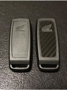 Resim Honda Pcx Karbon Anahtar Kaplama Stıcker Etiket Modeli 