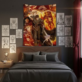 Resim Berserk: The Black Swordsman Duvar Örtüsü - 160 cm x 220 cm 