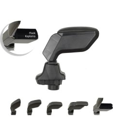 Resim PWR 2004-2010 Opel Astra H Araca Ozel Kol Dayama Sıyah Kolçak 