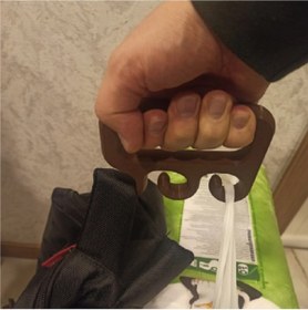 Resim Gezegenshopping Ultra Dayanıklı Çanta Taşıyıcı Taşıma Kolaylaştırıcı Poşet Tutucu 