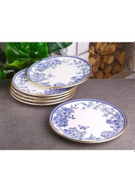 Resim Seramikci Spring Time 6 Lı Servis Tabağı 