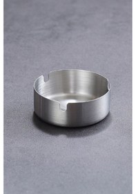 Resim Çelik 8 Cm Kafe Restaurant Lokanta Yuvarlak Kül Tablası Küllük Cin814 