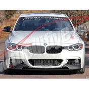 Resim Bmw F30 Ön Tampon Lipi Plastik M Performans Ön Lip 