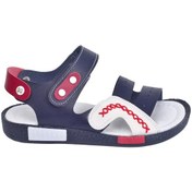 Resim Kiko Şb 2498-07 Orto Pedik Erkek Çocuk Sandalet Terlik Lacivert B (414664077) Lacivert 