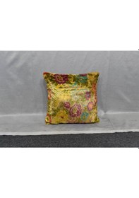 Resim Zehra Abla Halı Yeni Kadife Dokuma Dekoratif Kilim Kırlent Yastık Kılıfı 6045 