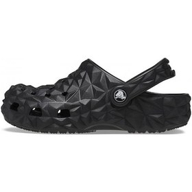 Resim Crocs Classıc Geometrıc Clog K Çocuk Terlik 209572 209572 001 001 Çok Renkli 