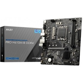 Resim MSI PRO H610M-B DDR4 Intel H610 3200 MHz (OC) DDR4 Soket 1700 mATX Anakart 