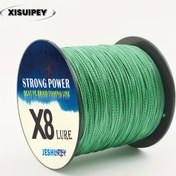 Resim 8 İplikli Yeşil Örgülü PE Hattı, 1 Rulo, Lure Fly Balıkçılığı, Tekne Balıkçılığı ve Deniz Balıkçılığı için Yumuşak ve Düz, 7kg-51kg Çekiş Tutkunları tarafından Sevilir 