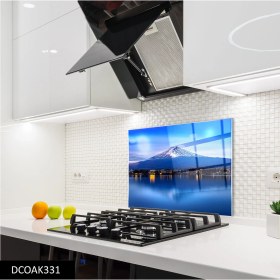 Resim Olinpa Cam Ocak Arkası Koruyucu | Dağ 