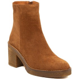 Resim Cuoio Bot Kadın 25k11533xs Vergelio Suede Kahverengi 