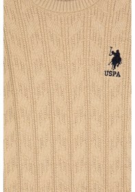 Resim U.s. Polo Assn. Erkek Çocuk Kum Kazak /triko 50315638-vr085 Kum 