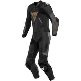 Resim Dainese Laguna Seca 5 Lthr Suit Perf.Blk Ant.Tıbetan Platıum Tulum 