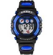 Resim Sones Sanda 2128 Astronot Su Geçirmez Işıklı Elektronik Saat Mavi 